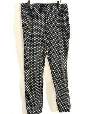 Chapter Club Women’s Straight Leg Chino Pants Sz 16
